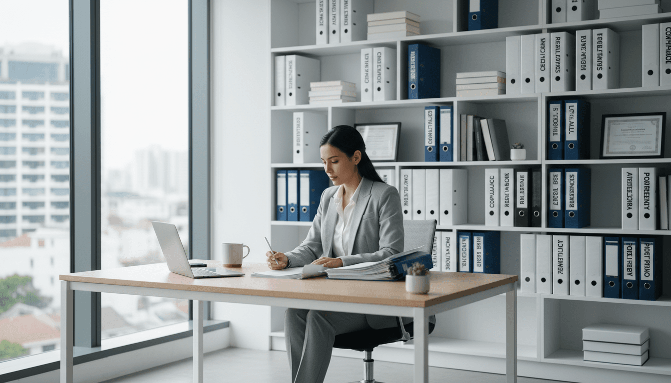 Compliance documentation and regulatory reference materials