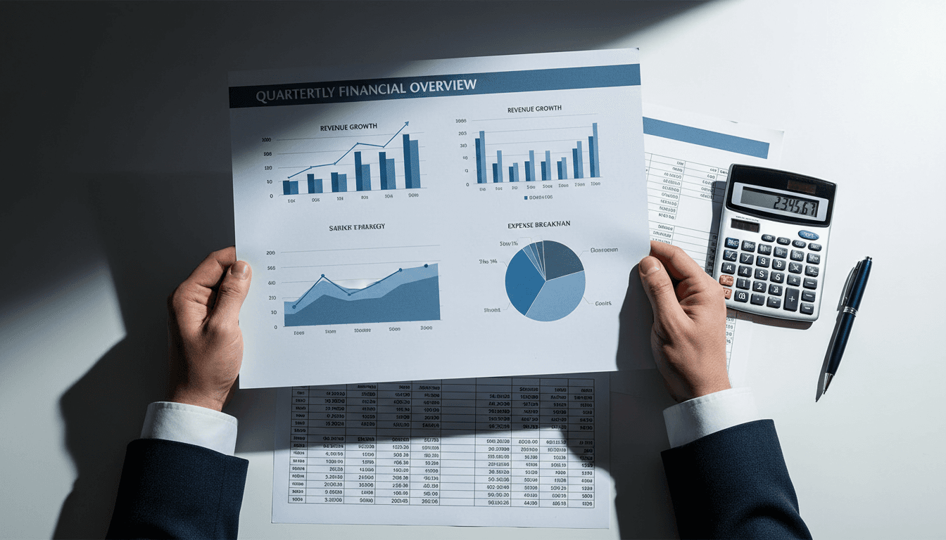 Financial reports and accounting documentation