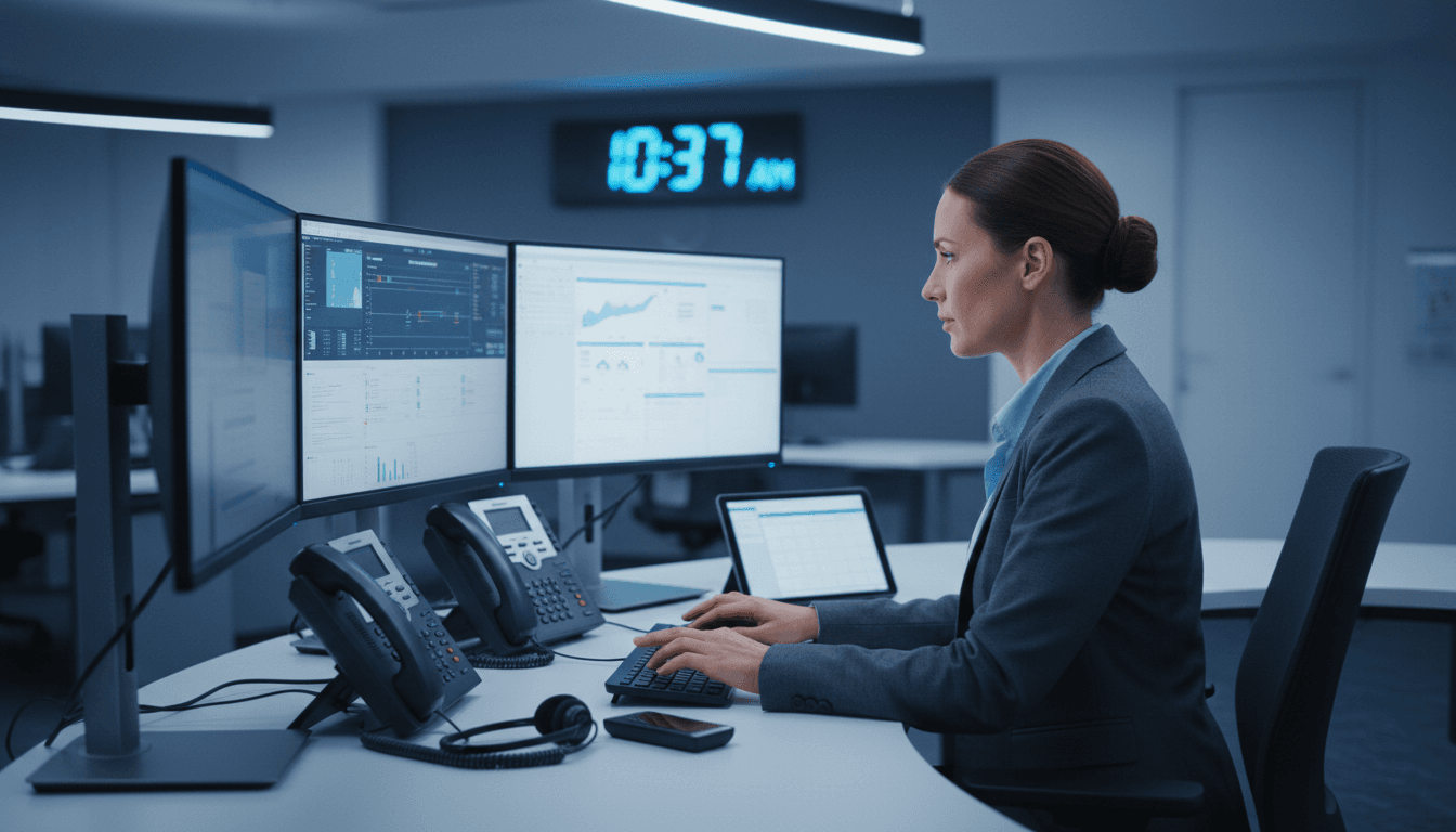 24/7 resident support communications center